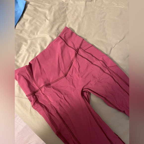 Pink Lululemon Leggings - Picture 2 of 4